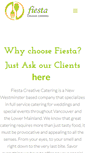 Mobile Screenshot of fiestacreativecatering.com